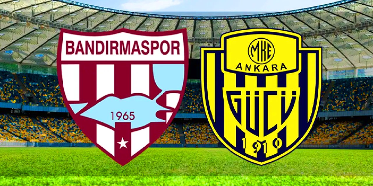 Bandırmaspor - Ankaragücü ile karşı karşıya
