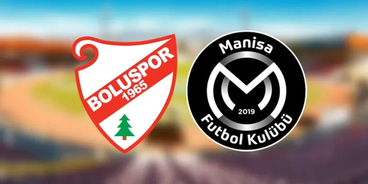 Boluspor - Manisa FK ile karşılaşacak