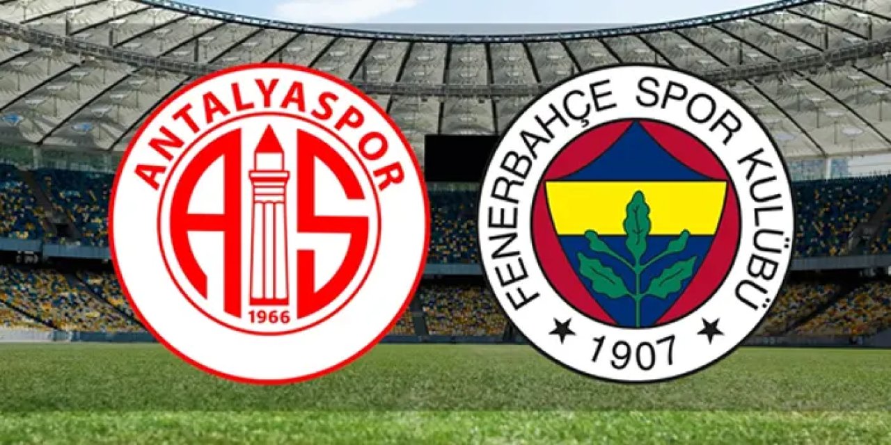Antalyaspor - Fenerbahçe ile karşılaşacak