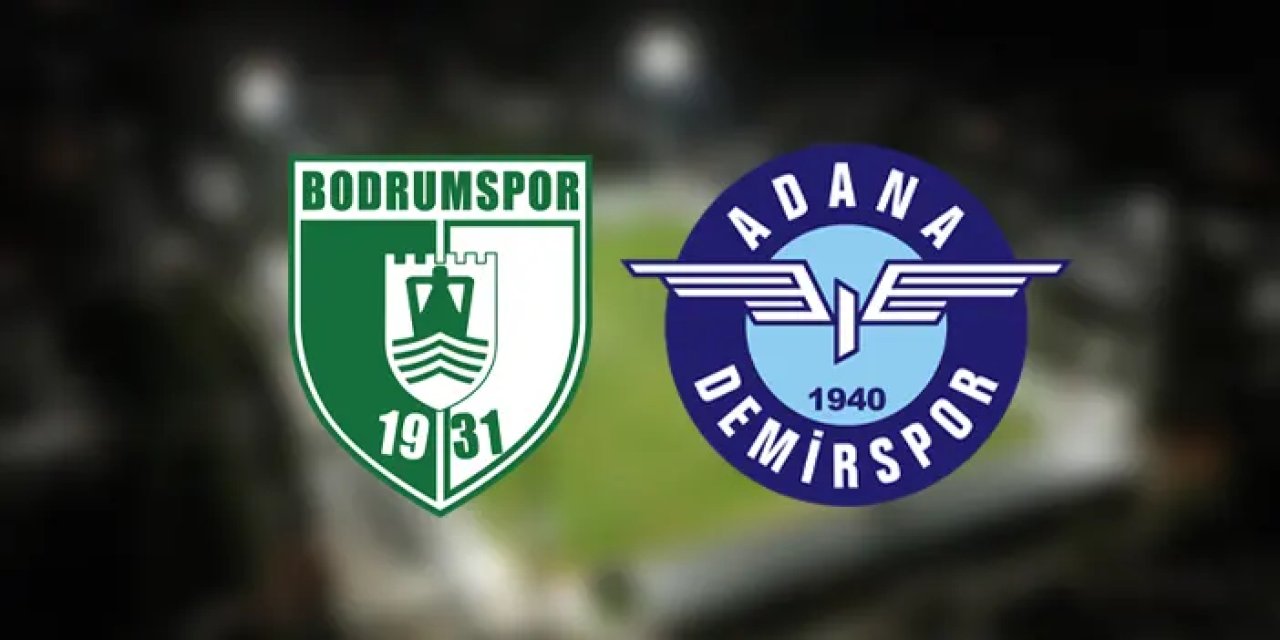 Bodrum FK - Adana Demirspor ile karşılaşacak