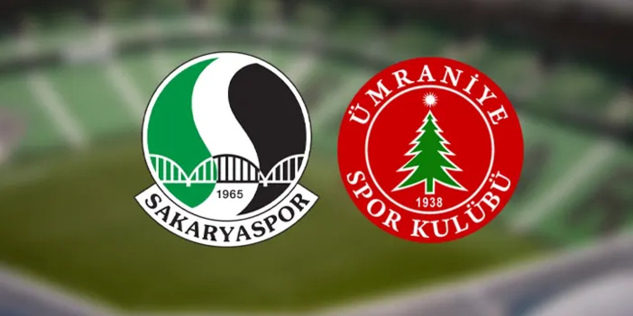 Sakaryaspor - Ümraniyespor ile karşılaşacak