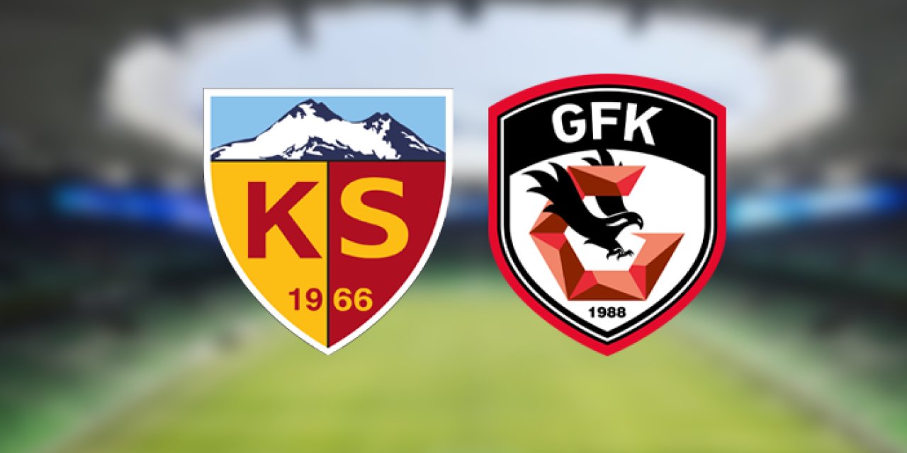 Kayserispor - Gaziantep FK ile karşılaşacak