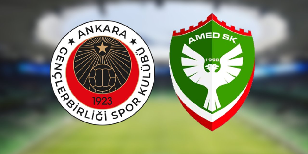 Gençlerbirliği - Amed Sportif ile karşılaşacak