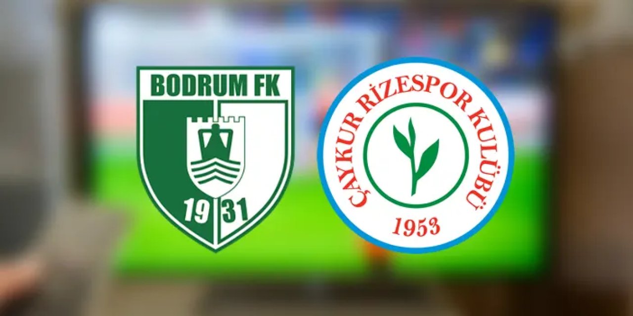 Bodrumspor - Çaykur Rizespor ile karşı karşıya gelecek