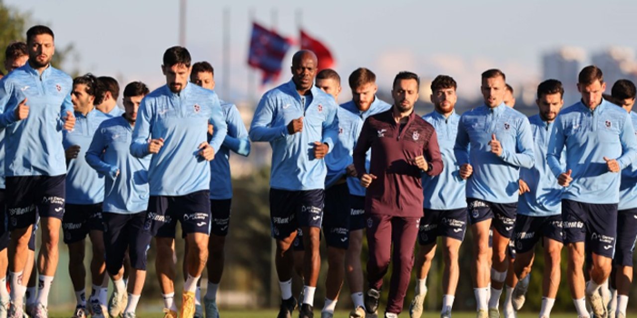 Trabzonspor, Fenerbahçe derbisi hazırlıklarına Papara Park mesaisiyle başladı