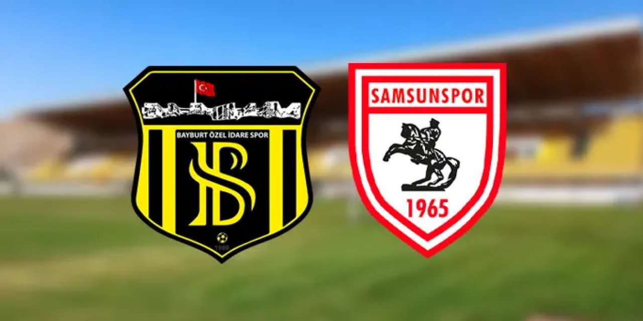 Bayburtspor - Samsunspor ile karşı karşıya gelecek