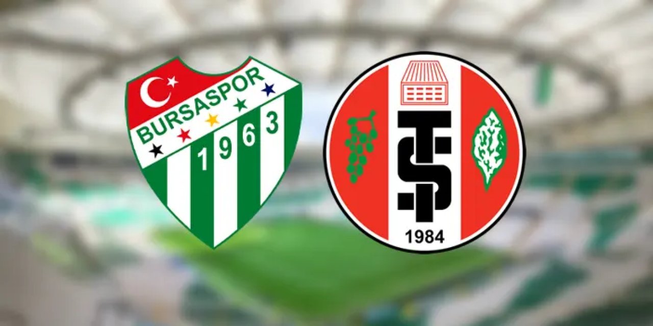 Bursaspor - Turgutlu ile karşı karşıya gelecek