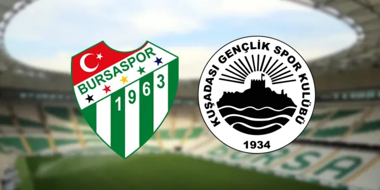 Bursaspor - Kuşadasıspor ile karşı karşıya gelecek