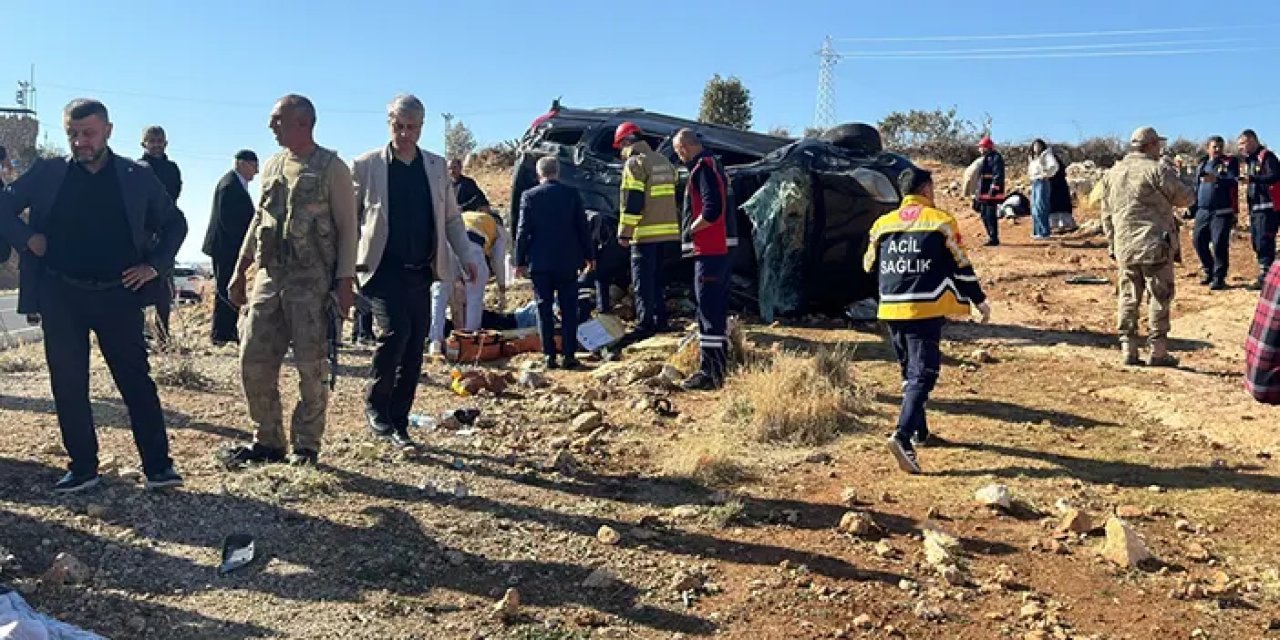 Mardin'de feci kaza! 3 ölü, 5 yaralı