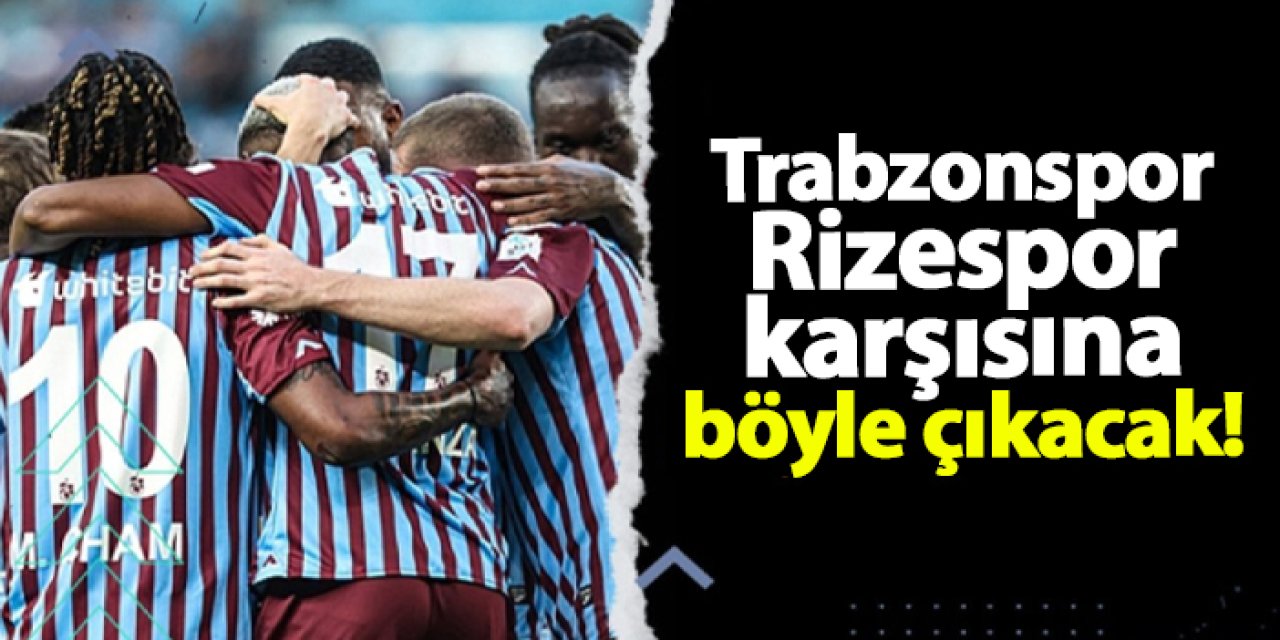 Trabzonspor, Rizespor Maçında Anı Formasıyla Sahaya Çıkacak