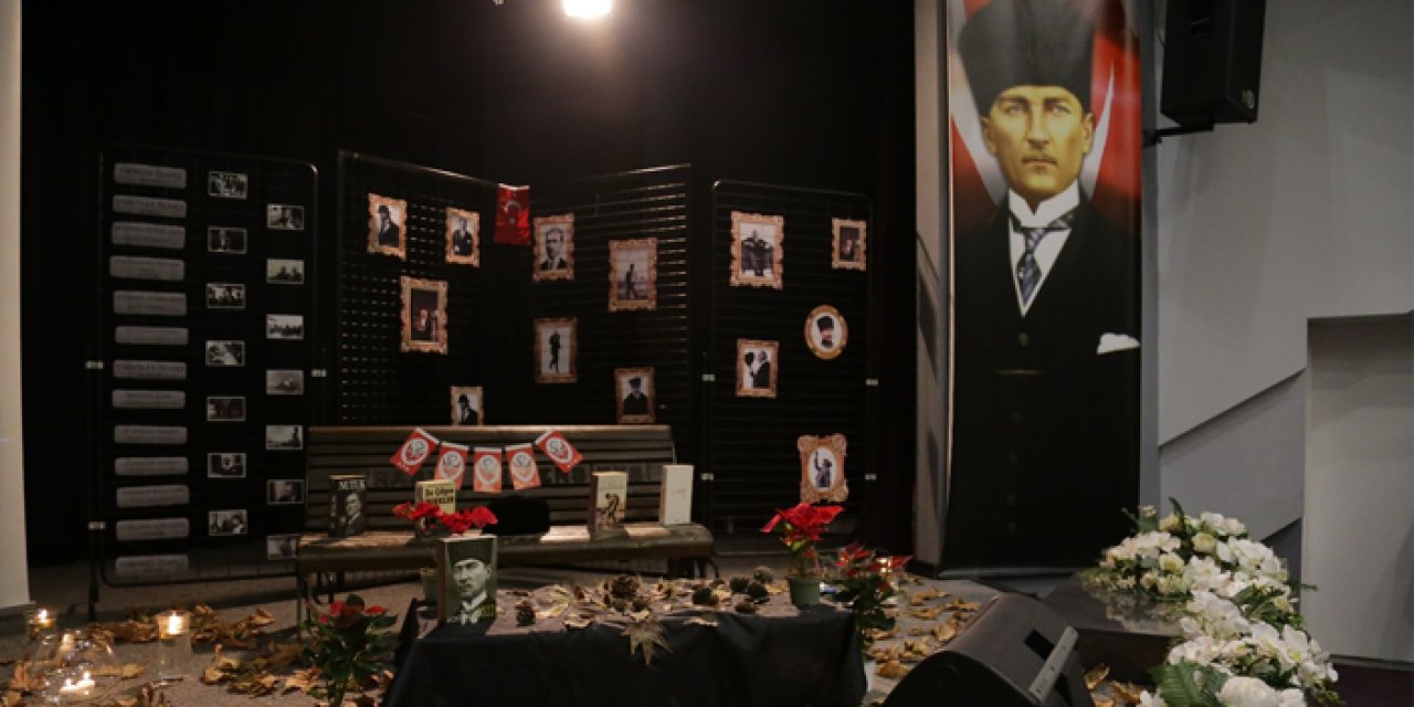 Avrasya Üniversitesi’nde 10 Kasım’da Atatürk saygı ve özlemle anıldı