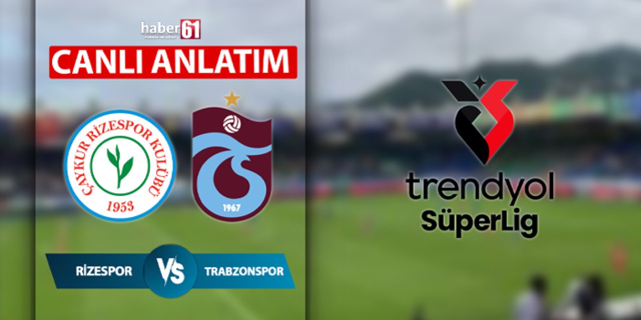 Trabzonspor, Süper Lig'de 12. haftada Rizespor'a konuk oluyor.09.11.2024