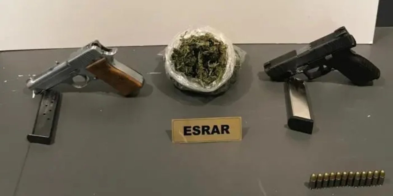 Samsun’da Uyuşturucu ve Silah Operasyonu: 4 Şüpheli Gözaltında