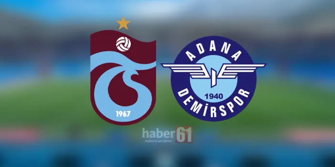 Trabzonspor - Adana Demirspor'u konuk edecek