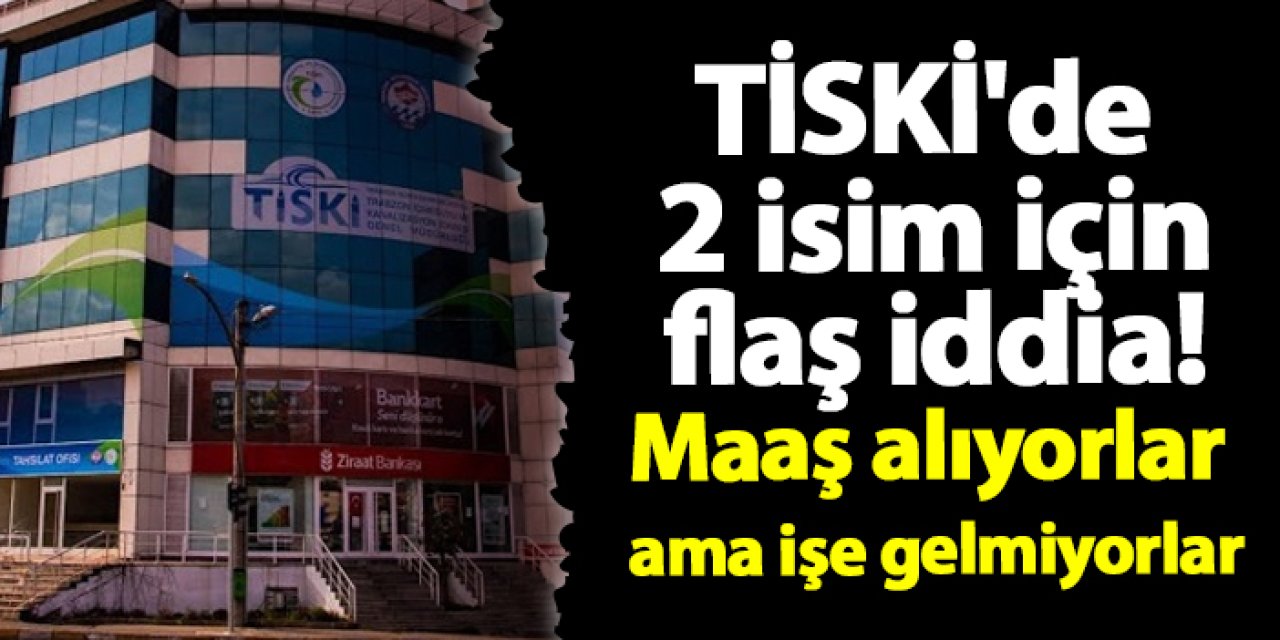 Cüneyit Zorlu’dan TİSKİ’de raporlu personel iddiası