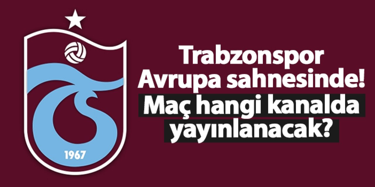 Trabzonspor U19 Avrupa sahnesinde avantaj peşinde