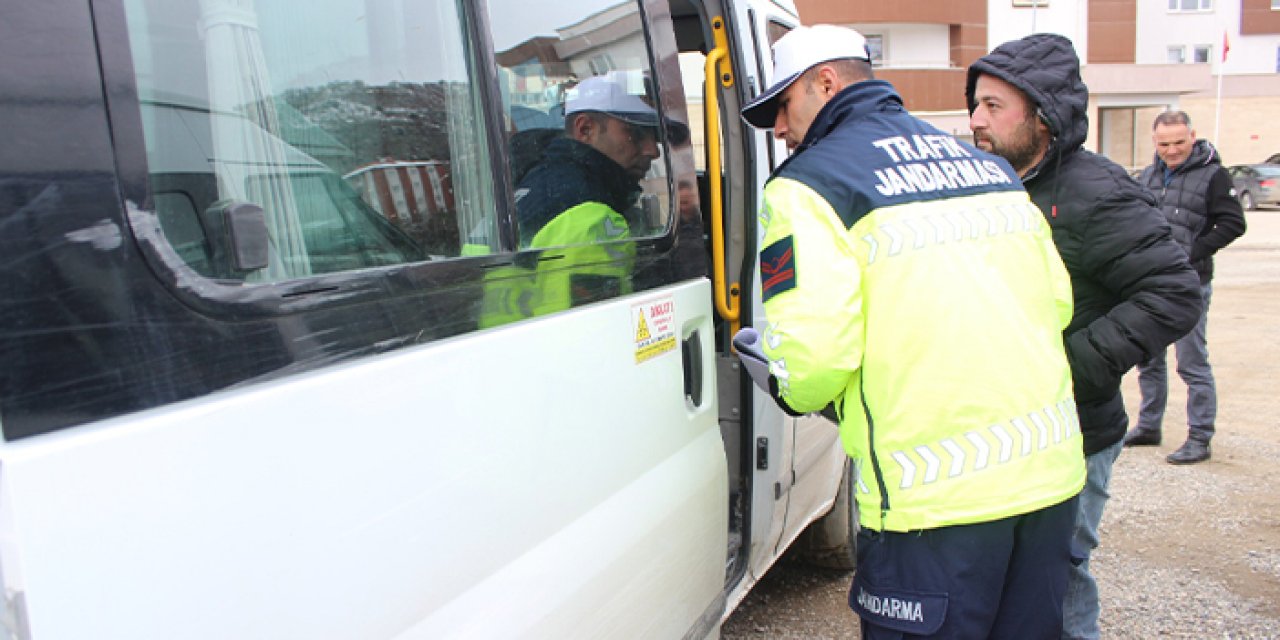 Giresun Çamoluk’ta okul servisleri güvenlik için mercek altında