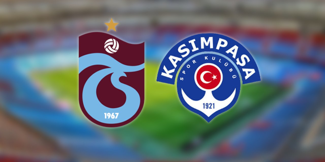 Trabzonspor - Kasımpaşa ile karşı karşıya gelecek