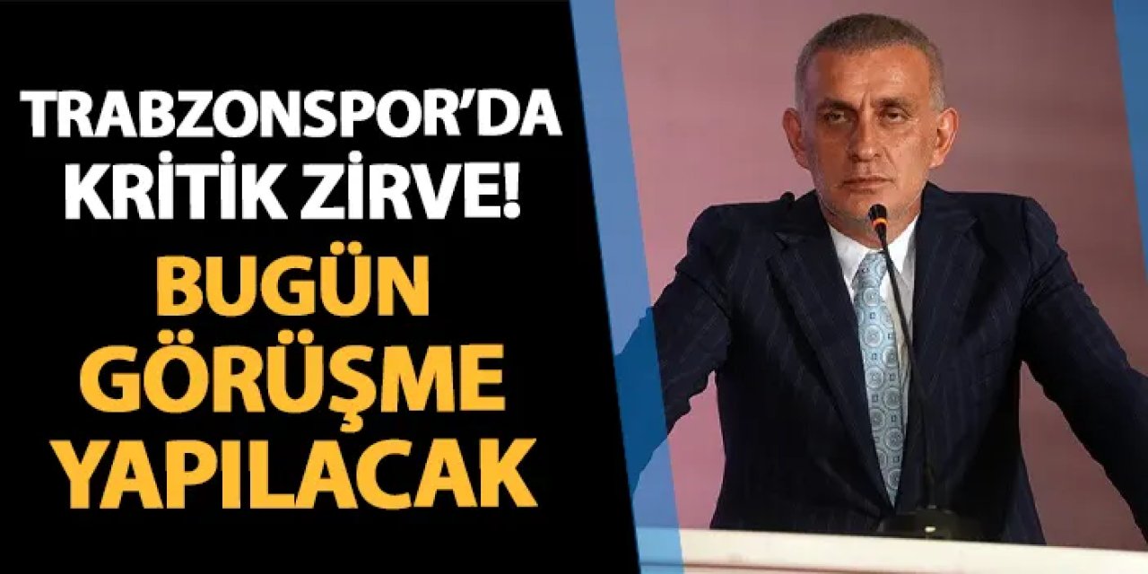 Trabzonspor yönetimi TFF Başkanı Hacıosmanoğlu ile görüşecek