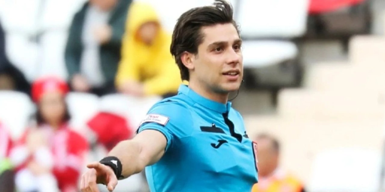 Hakem Mehmet Türkmen kritik maça atandı