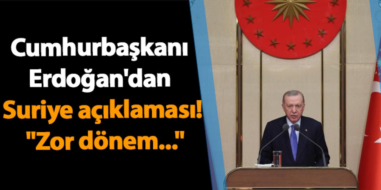 Erdoğan: Suriyeli Kardeşlerimizin Zaferine Yürekten İnanıyoruz