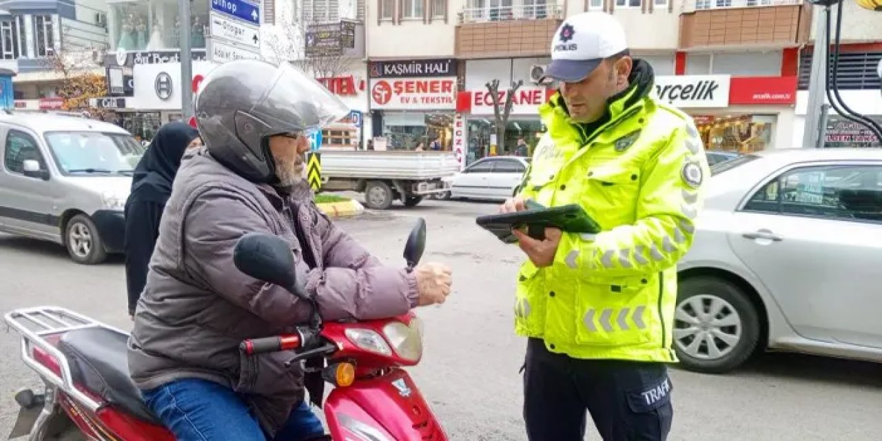 Samsun’da motosiklet denetimleri sürüyor! Her gün 1 saat