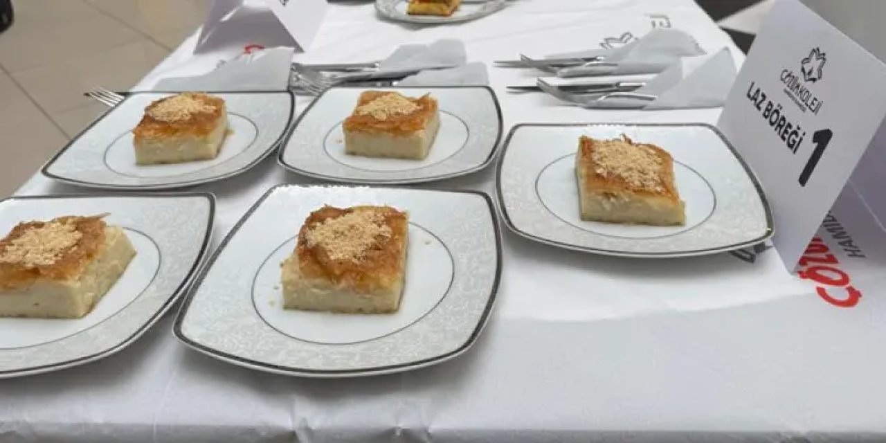 Rize’de veliler yöresel yemeklerde yarıştı!