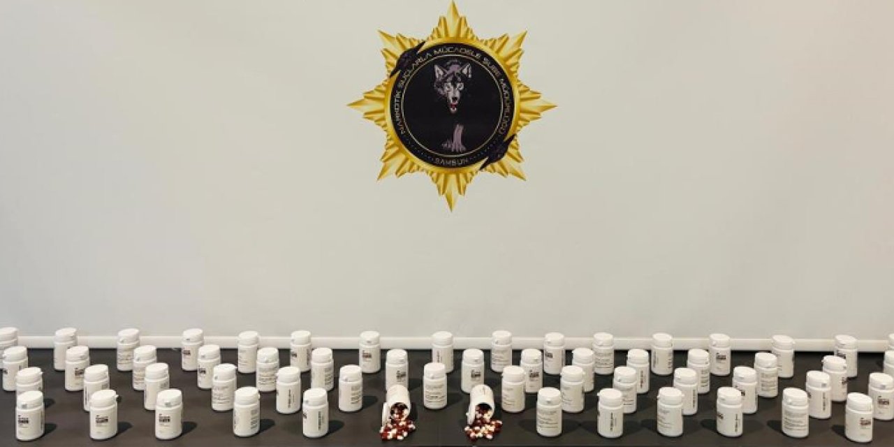 Samsun'da uyuşturucuya geçit yok! 5 bin 586 adet ele geçirildi