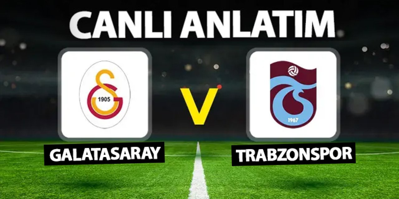 Trabzonspor, Süper Lig'de 16. haftada Galatasaray'a konuk oluyor. 16.12.2024
