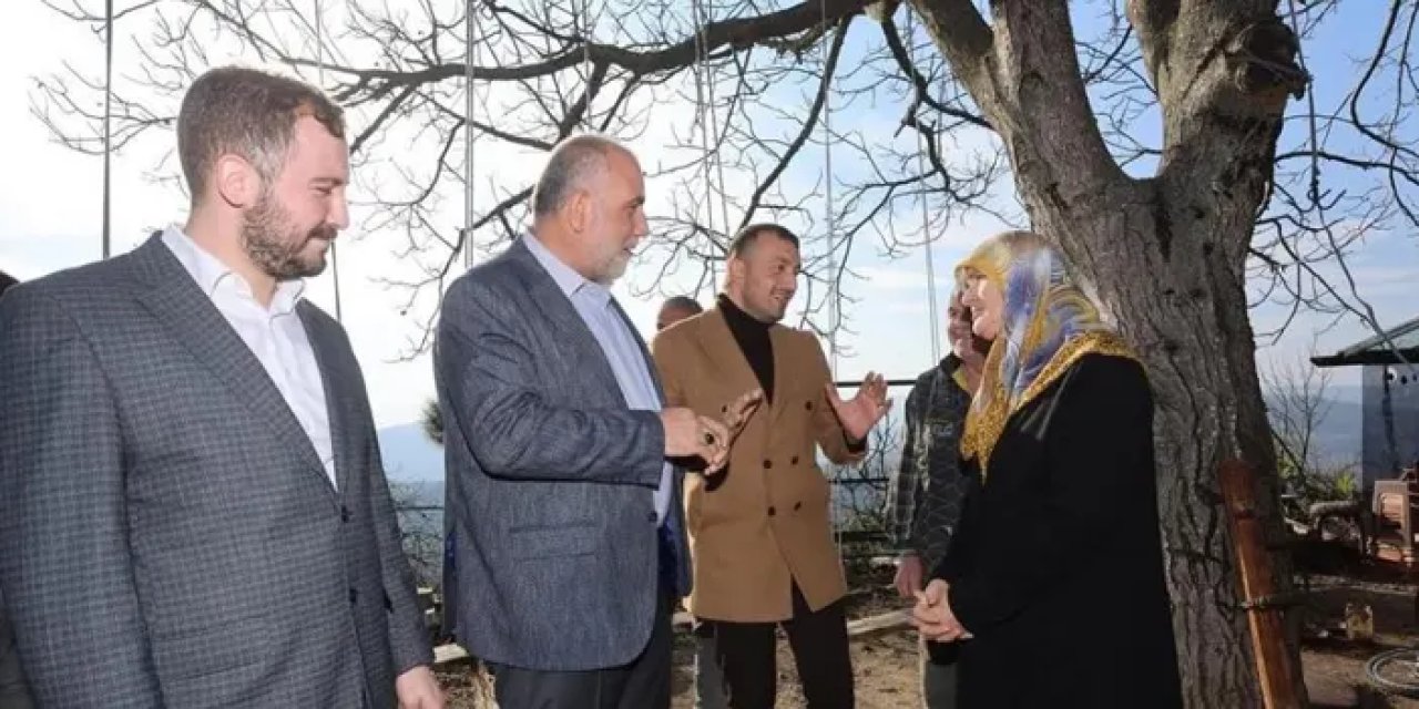 Samsun Canik Belediye Başkanı Sandıkçı talepleri dinledi