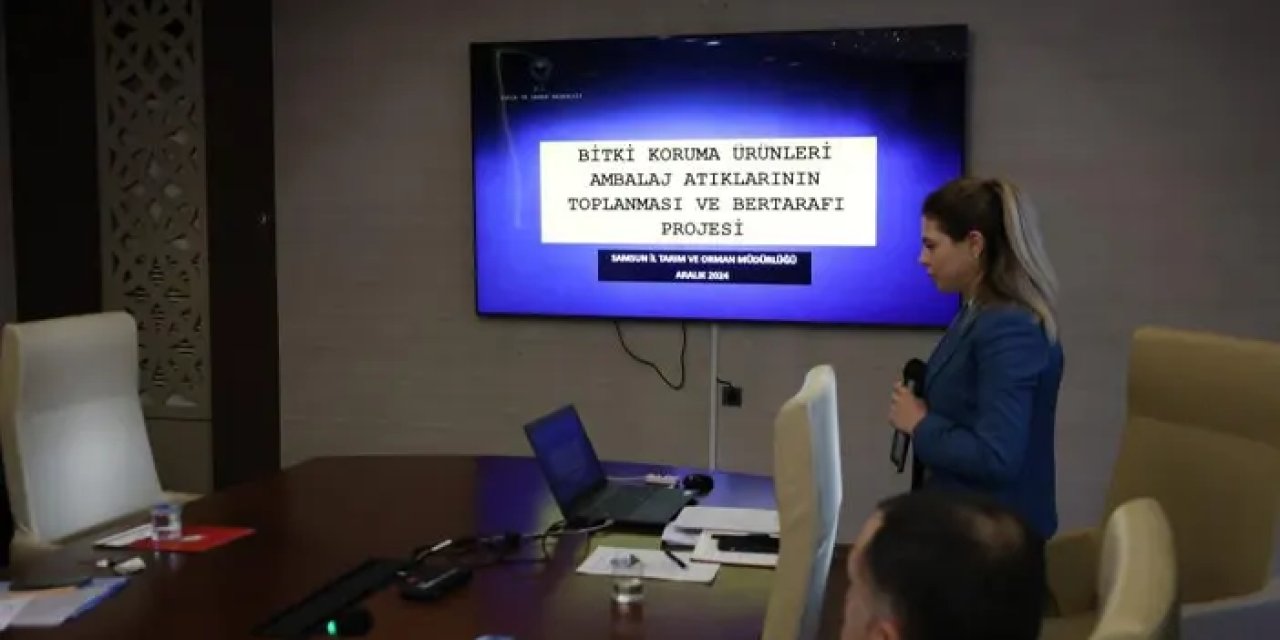 Samsun’da ambalaj atıkları toplanıp bertaraf edilecek!