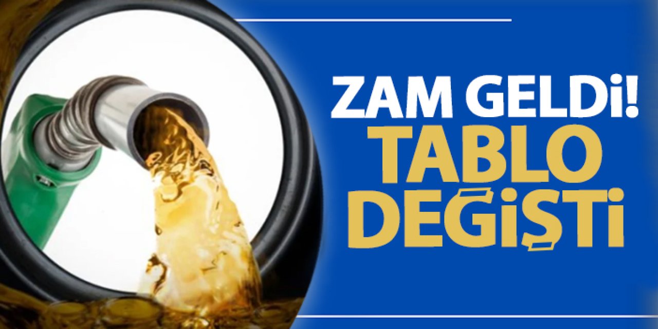Zam geldi, akaryakıtta tabela değişti! 22 Aralık 2024 güncel benzin, motorin ve LPG fiyatları