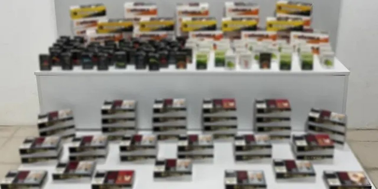 Samsun’da zehir operasyonu! Binlerce makaron ele geçti