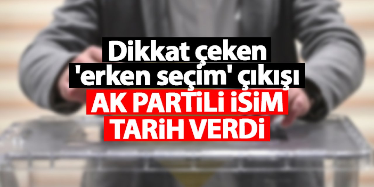 Mustafa Elitaş’tan seçim tarihi açıklaması: “Erken değil, öne alınmış seçim olabilir”