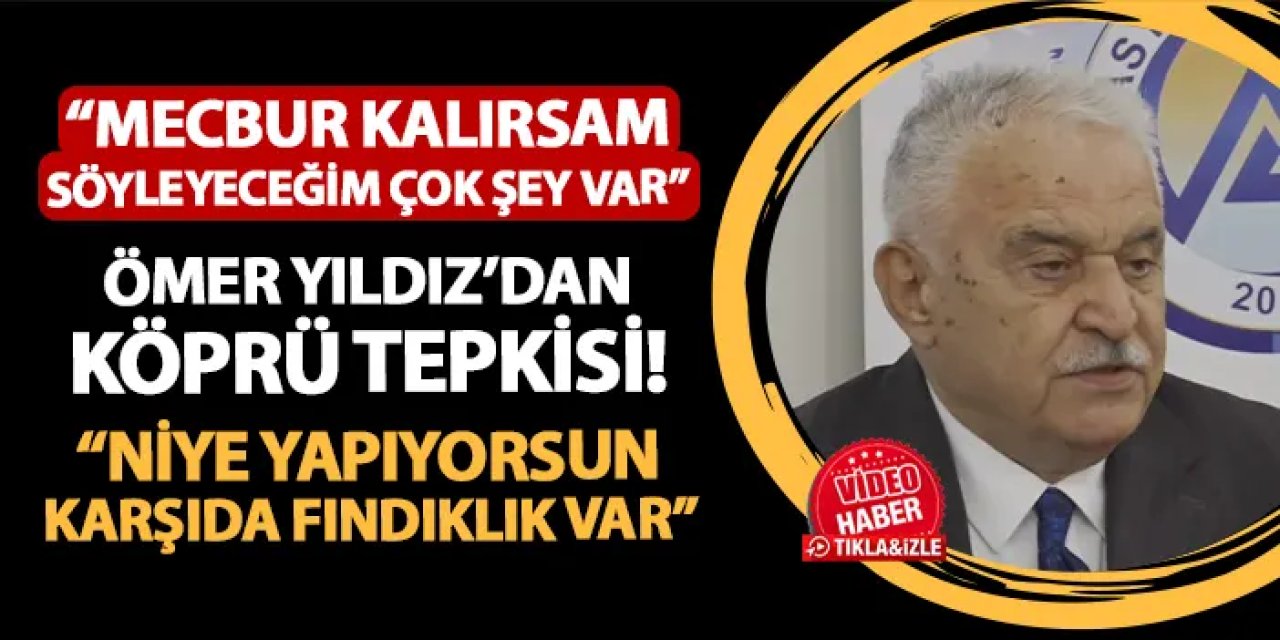 Avrasya Üniversitesi Başkanı Ömer Yıldız’tan Kaşüstü köprüsü iddiası