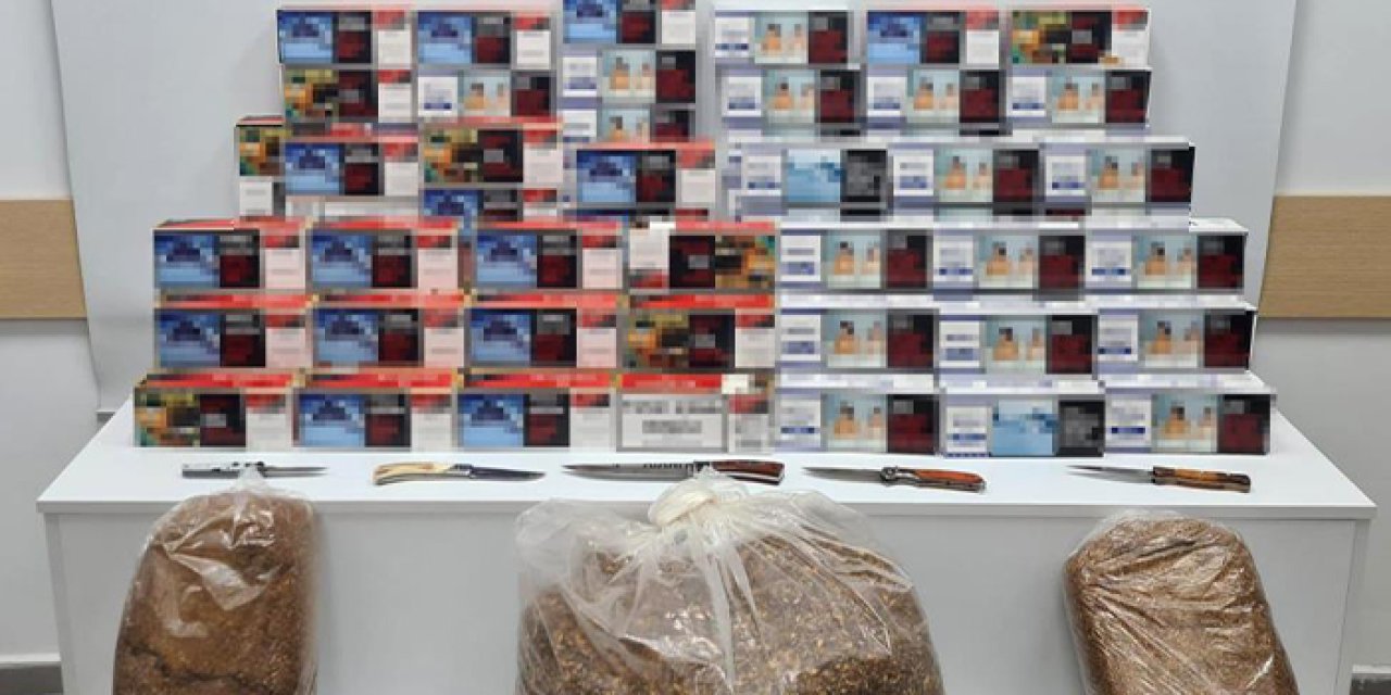 Samsun'da kaçakçılığa geçit yok! 20 bin makaron ele geçirildi!