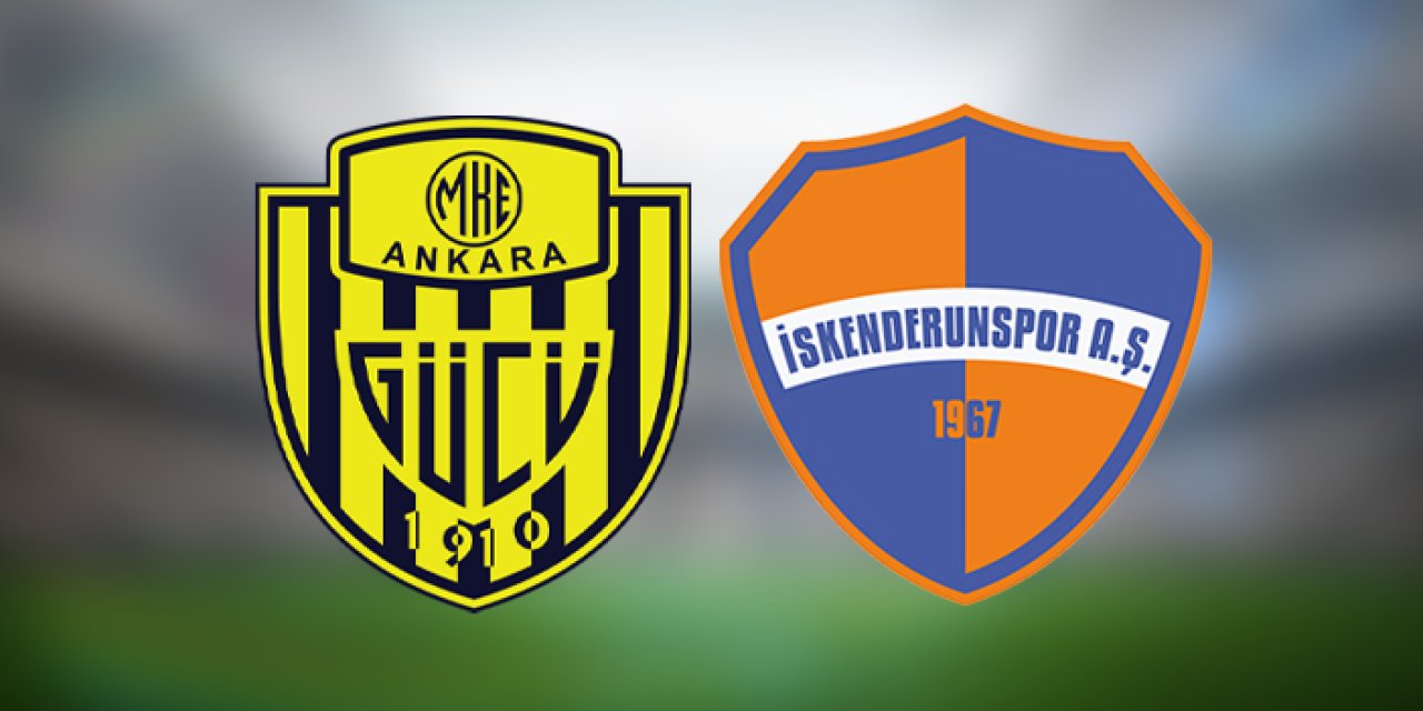 Ankaragücü - İskenderunspor ile karşı karşıya gelecek