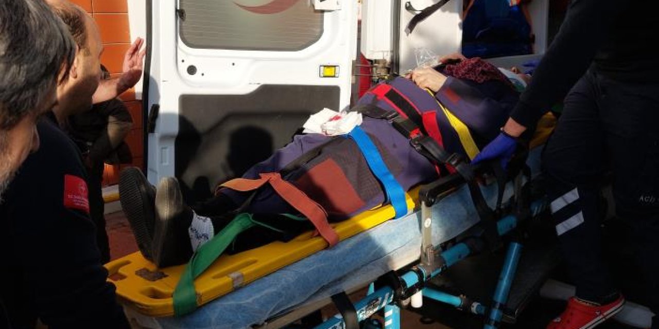 Samsun’da iki aracın çarpıştığı kazada 1 kişi yaralandı