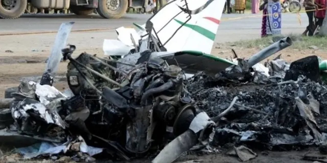 Kenya'da uçak kazası! 3 kişi öldü