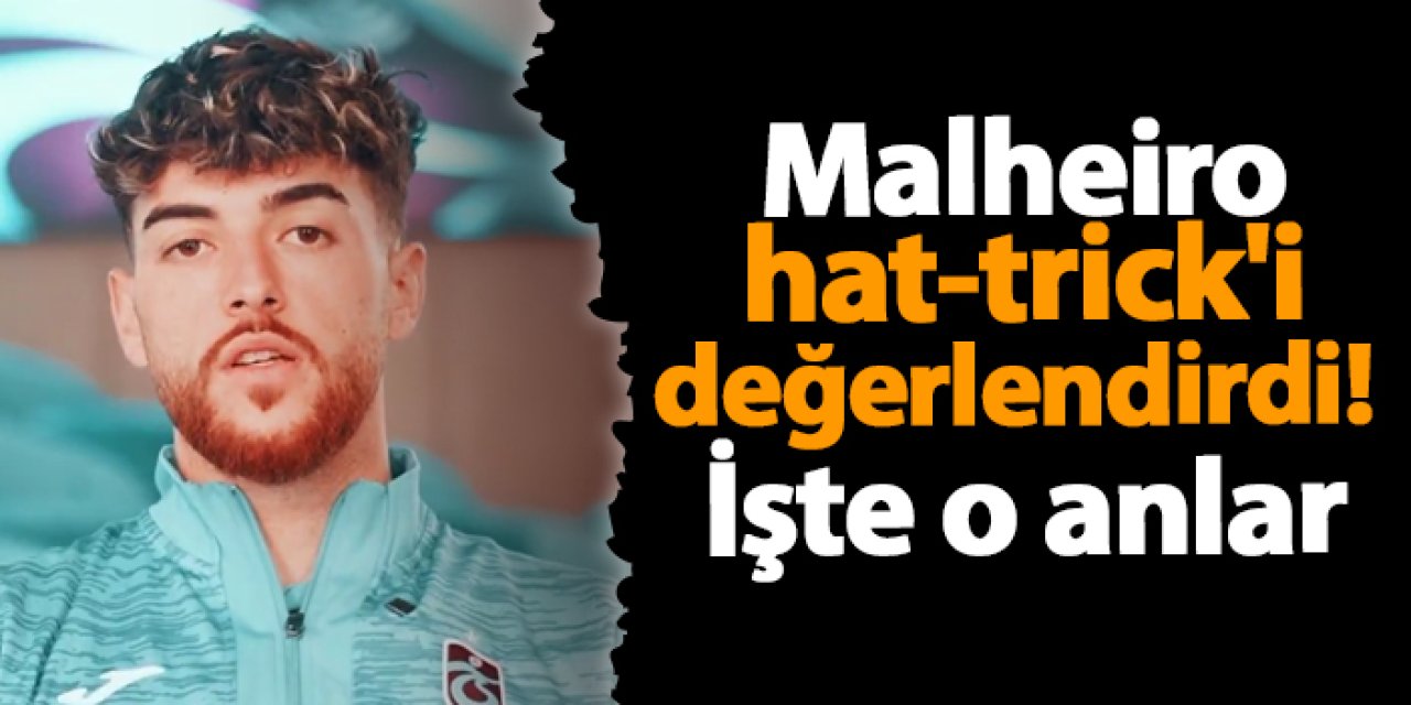 Trabzonspor’da Pedro Malheiro hat-trick'i değerlendirdi! İşte o anlar
