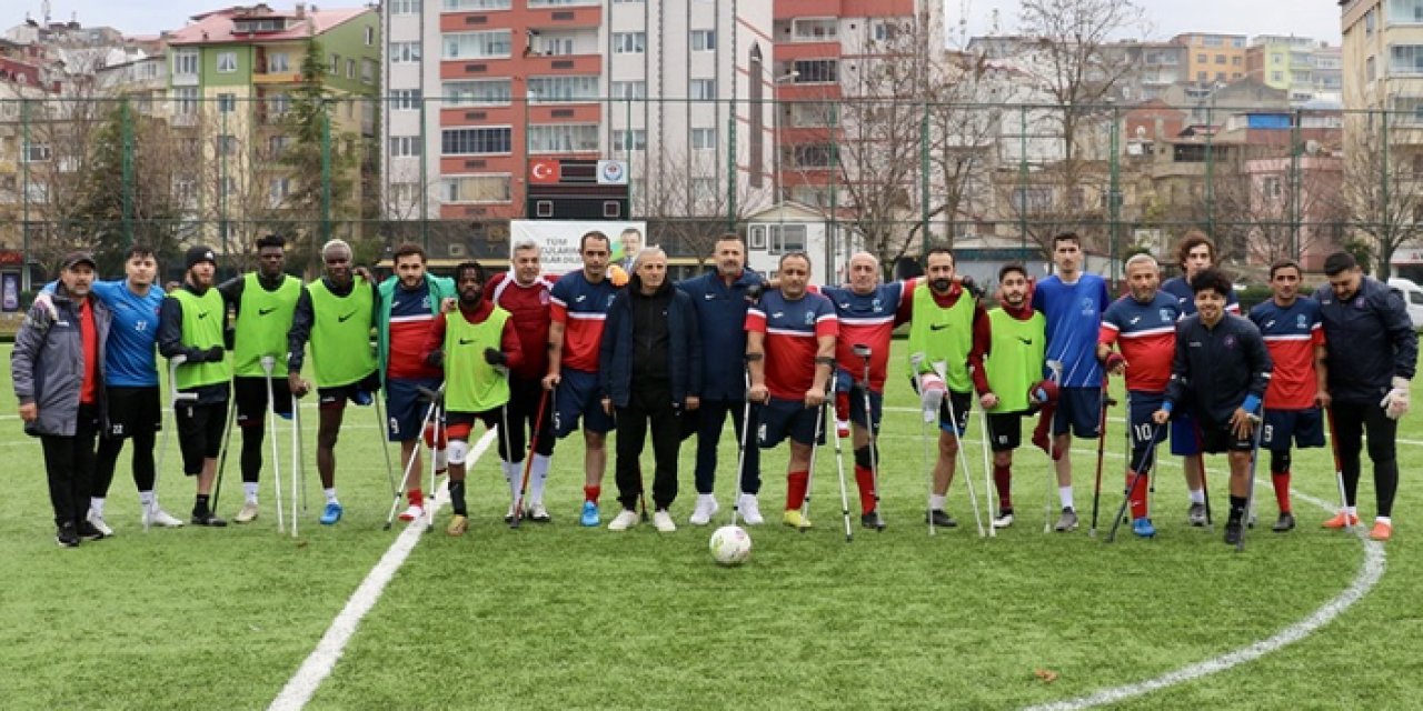 Trabzon Büyükşehir'in ampute takımında hedef şampiyonluk