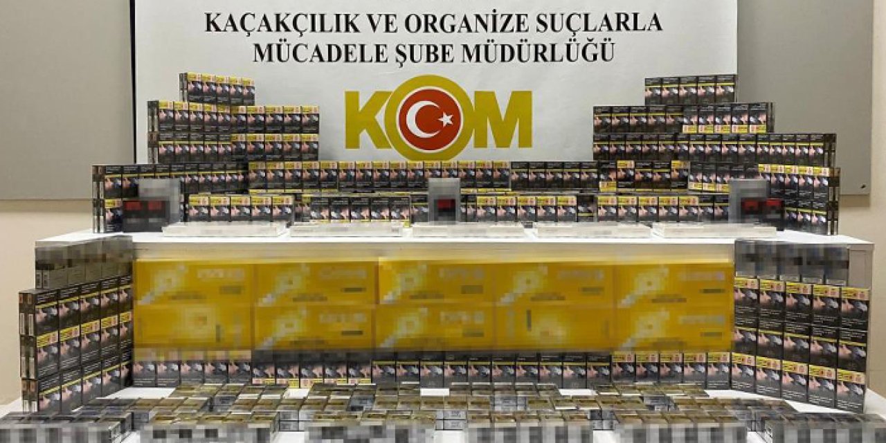 Samsun’da kaçak sigara operasyonu: 884 paket ele geçirildi