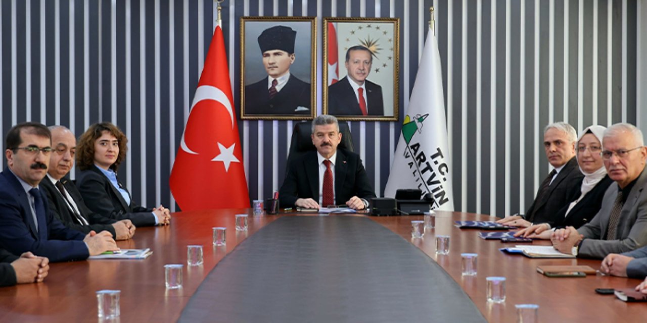 Artvin'de İl İstihdam ve Mesleki Eğitim Kurulu toplantısı