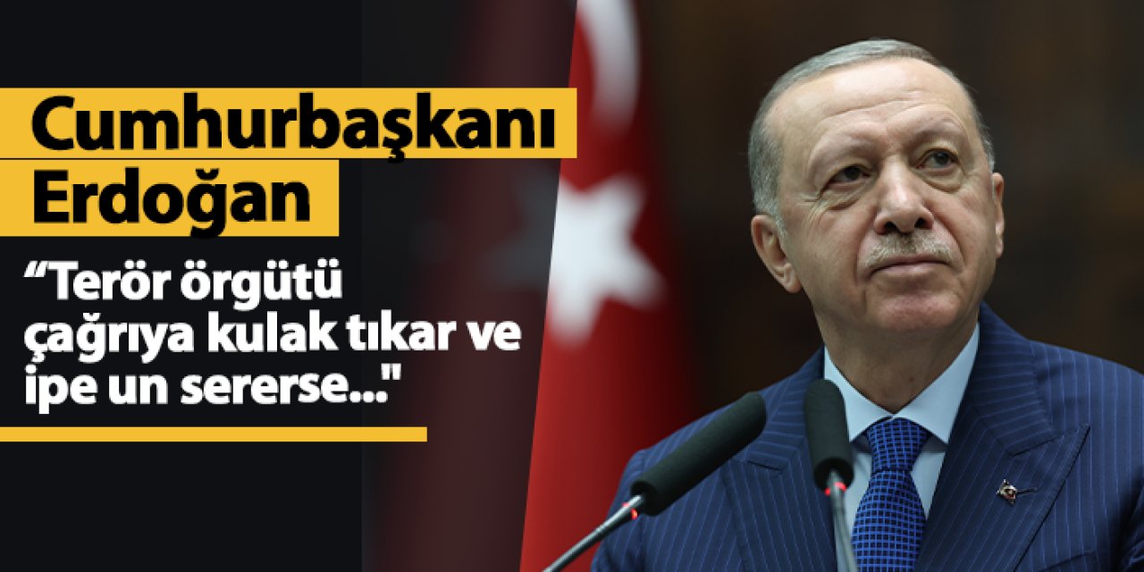 Cumhurbaşkanı Erdoğan: “Terörsüz Türkiye hedefine kararlılıkla ilerliyoruz”