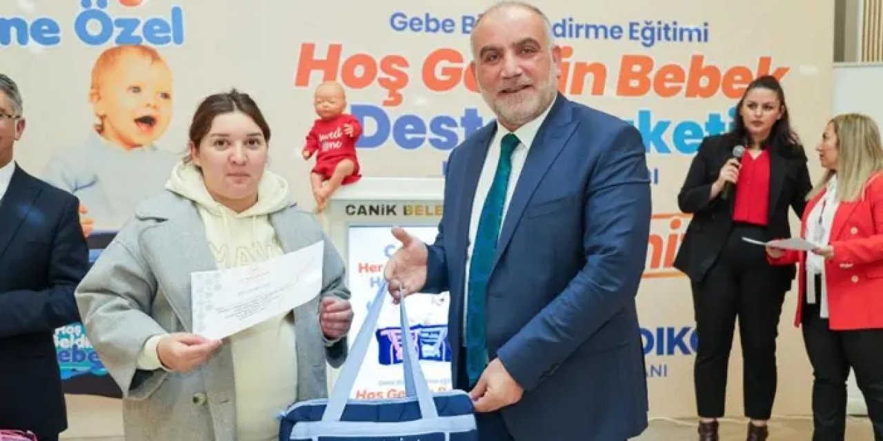 Samsun’da anne adaylarına destek paketi!