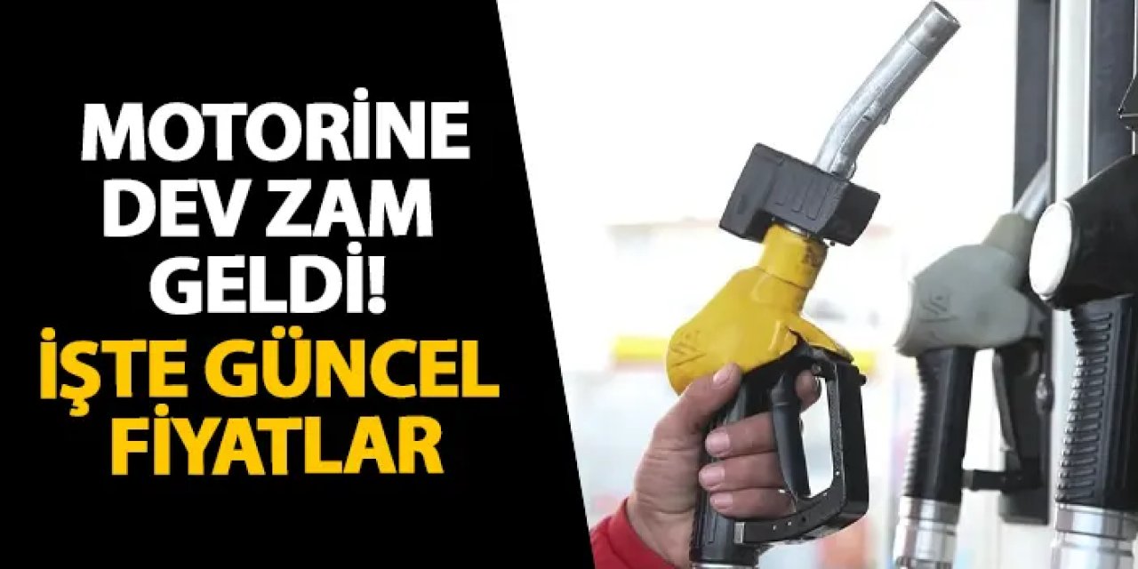 Motorine dev zam geldi! İşte güncel fiyatlar