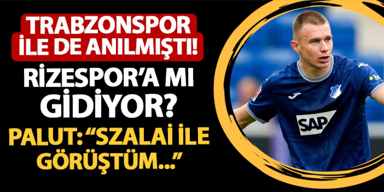 Trabzonspor ile de anılmıştı! Rizespor'a mı gidiyor? İlhan Palut: "Szalai ile görüştüm"
