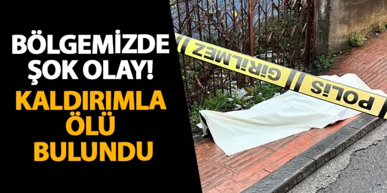 Samsun’da şok olay! Kaldırımla ölü bulundu