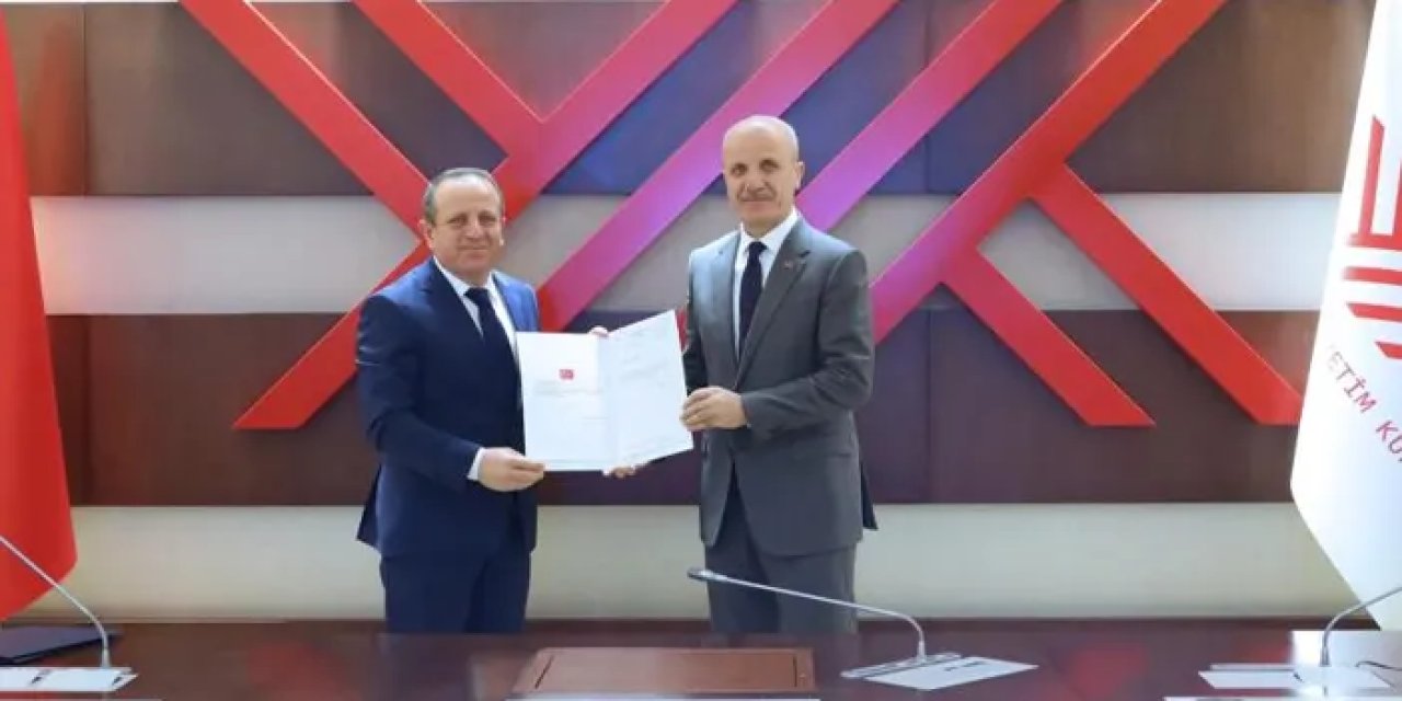 Avrasya Üniversitesi Rektörü Prof. Dr. Kadakal mazbatasını aldı!