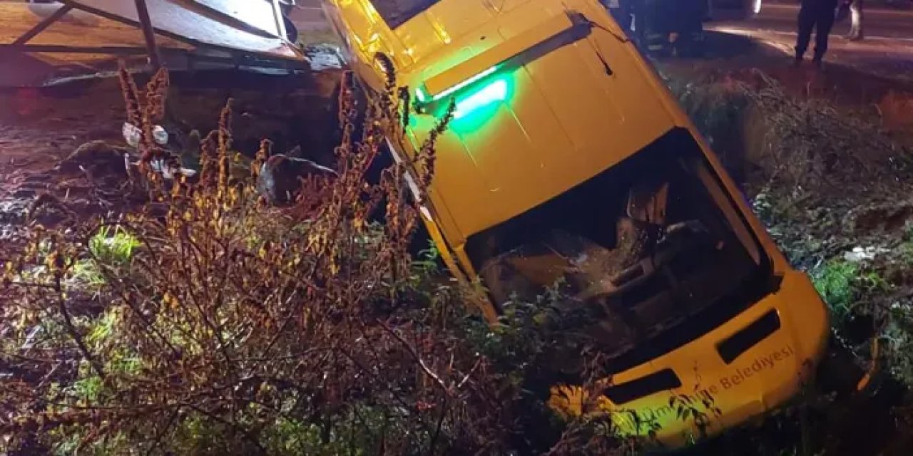 Samsun’da cenaze aracı kaza yaptı! Çok sayıda yaralı var